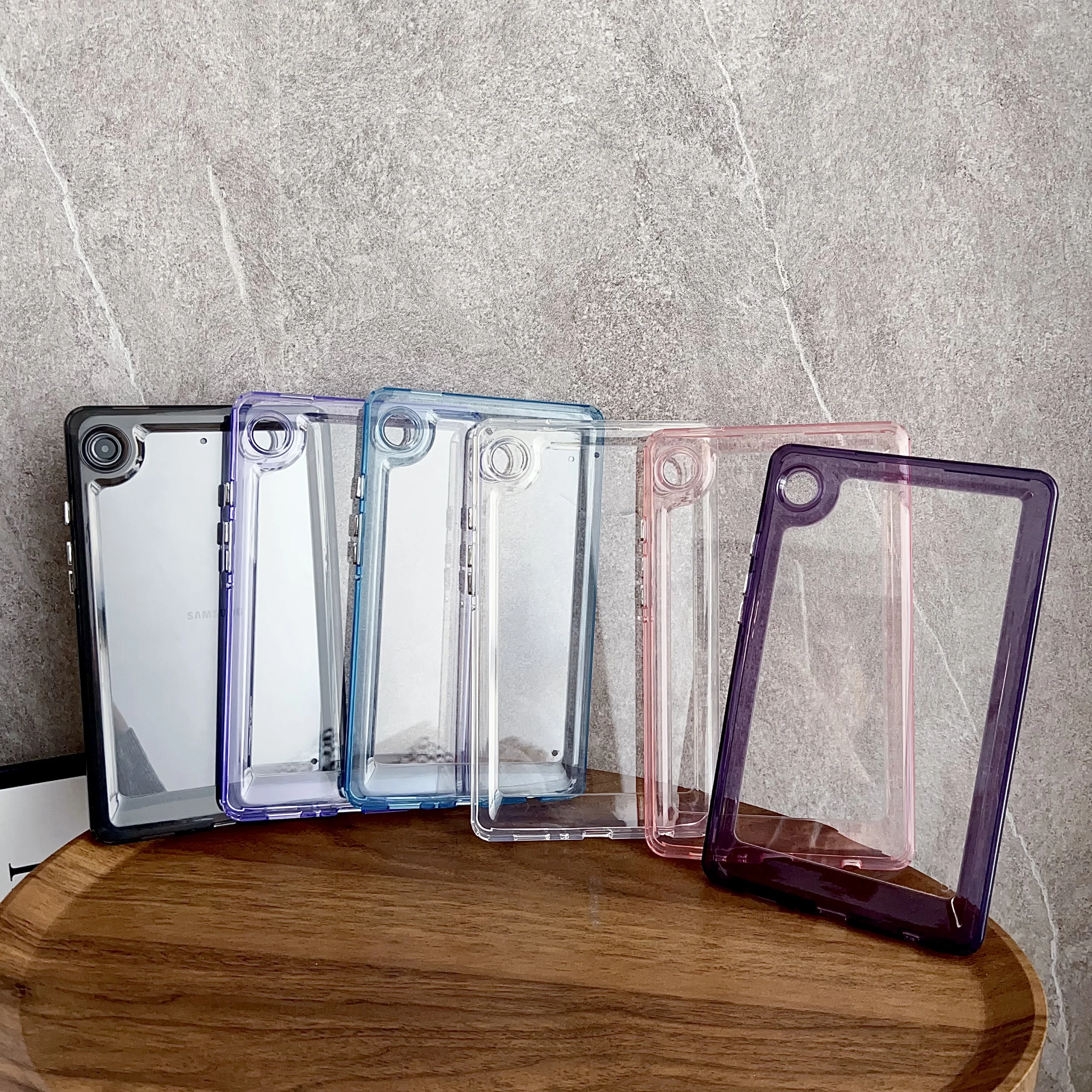 

﻿Transparent Protect Case for Samsung Galaxy Tab S9 FE+ S10+ A9 A8 A7 S8 S7 S6 Lite 2020/2022/2023/2024 Tablet Cover