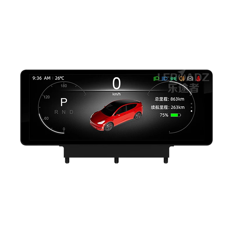 6.2 Inch LCD Dashboard Speedometer Digital Cluster 2024 for Model 3 Cluster Dashboard HUD Head Up Display