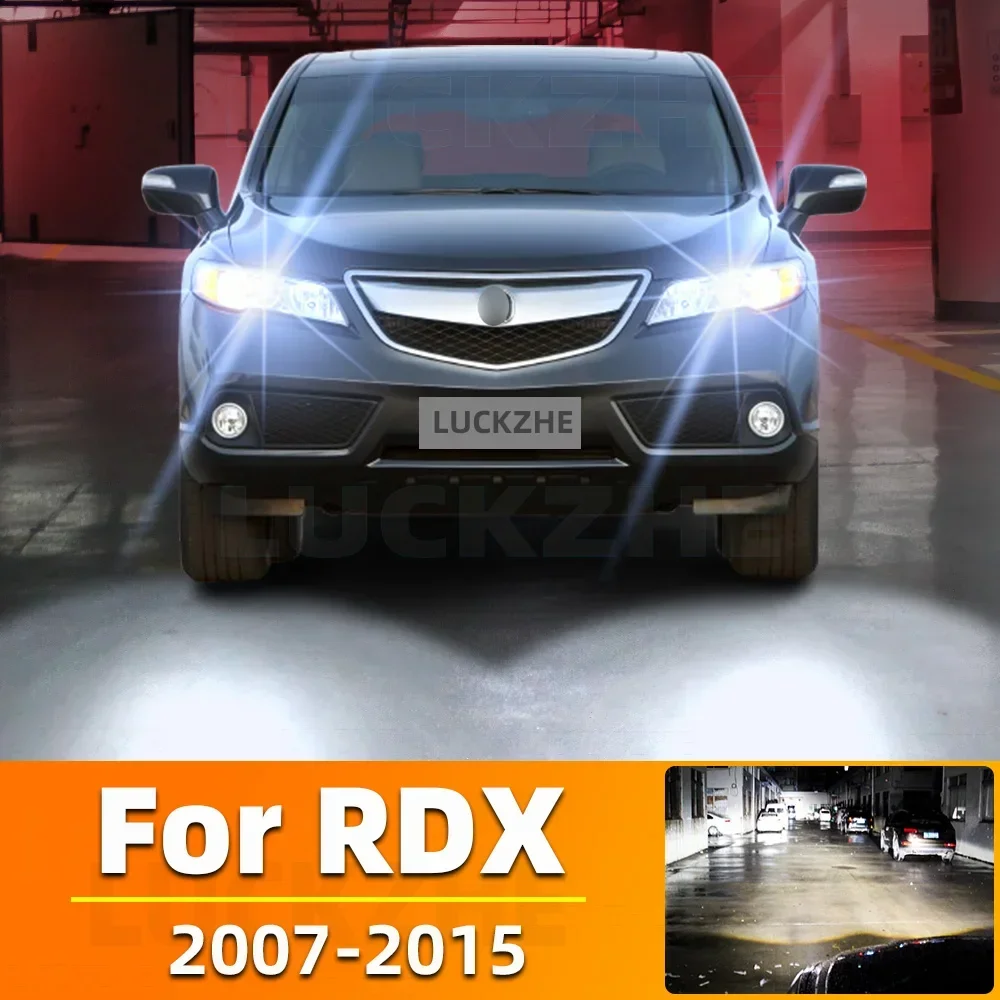 

2Pcs Car Led Headlight For Acura RDX 2007 2008 2009 2010 2011 2012 2013 2014 2015 High Low Beam Canbus Headlamp Bulb