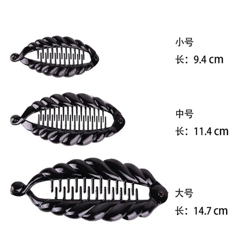 Fashion Women Girl Banana Clip Set Fish Clip Coiled Hair Insert Comb Hair Side Comb Beaded Hair Clip Hair Comb Headdress