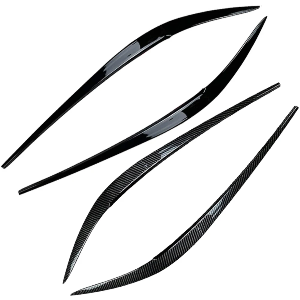 

Headlight Eyebrow Trim Front Headlight Eyebrow Eyelids Stickers for BMW 3 Series G20 Sedan 2019-2023 G28 320i 330i