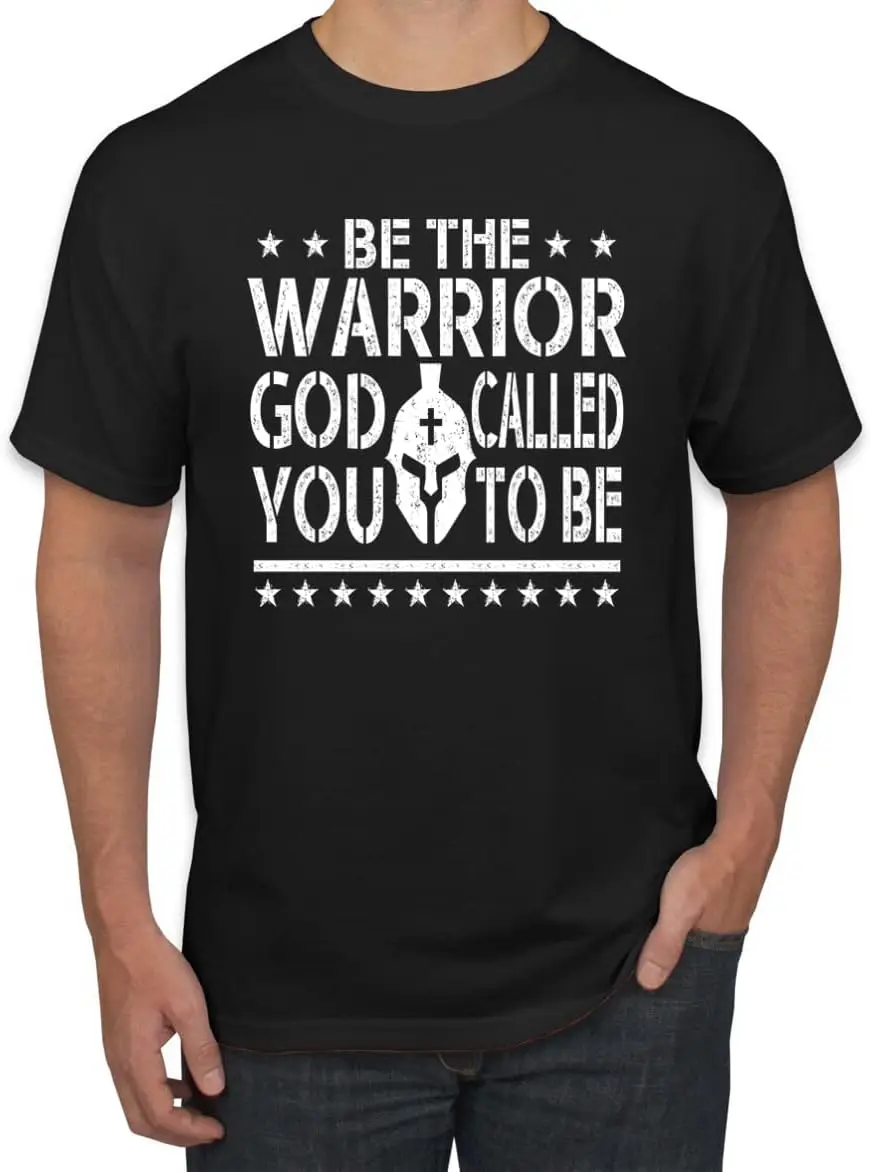 Be The Warrior God Called You to Be Inspirational/Christian Men's Graphic T-Shirt