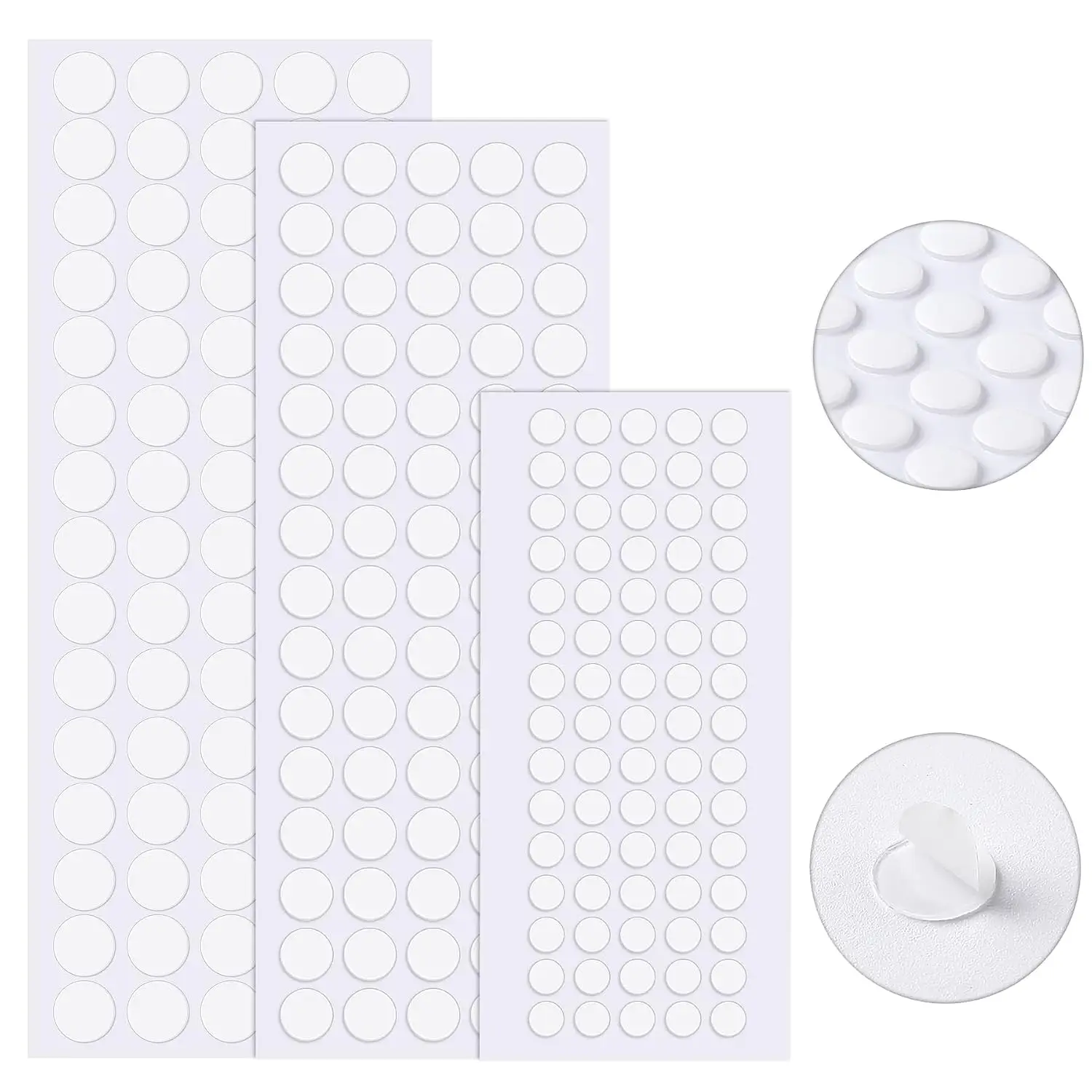 Double Sided Sticky Dot Stickers Round Putty Clear Sticky Tack No Trace Sticky Putty Waterproof Small Balloon Stickers