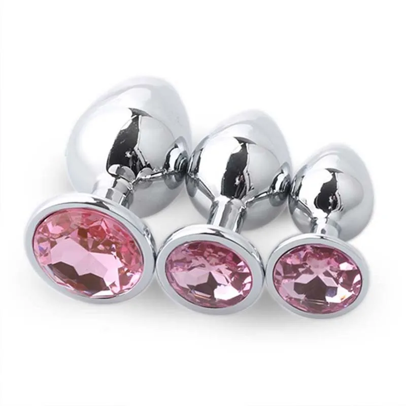 5 أحجام المكونات المعدنية الشرج بعقب المكونات لعبة الجنس بعقب لعبة للنساء الرجال الأزواج مثلي الجنس الكبار لعبة الاستمناء الشرج الماس الجنس متجر #6