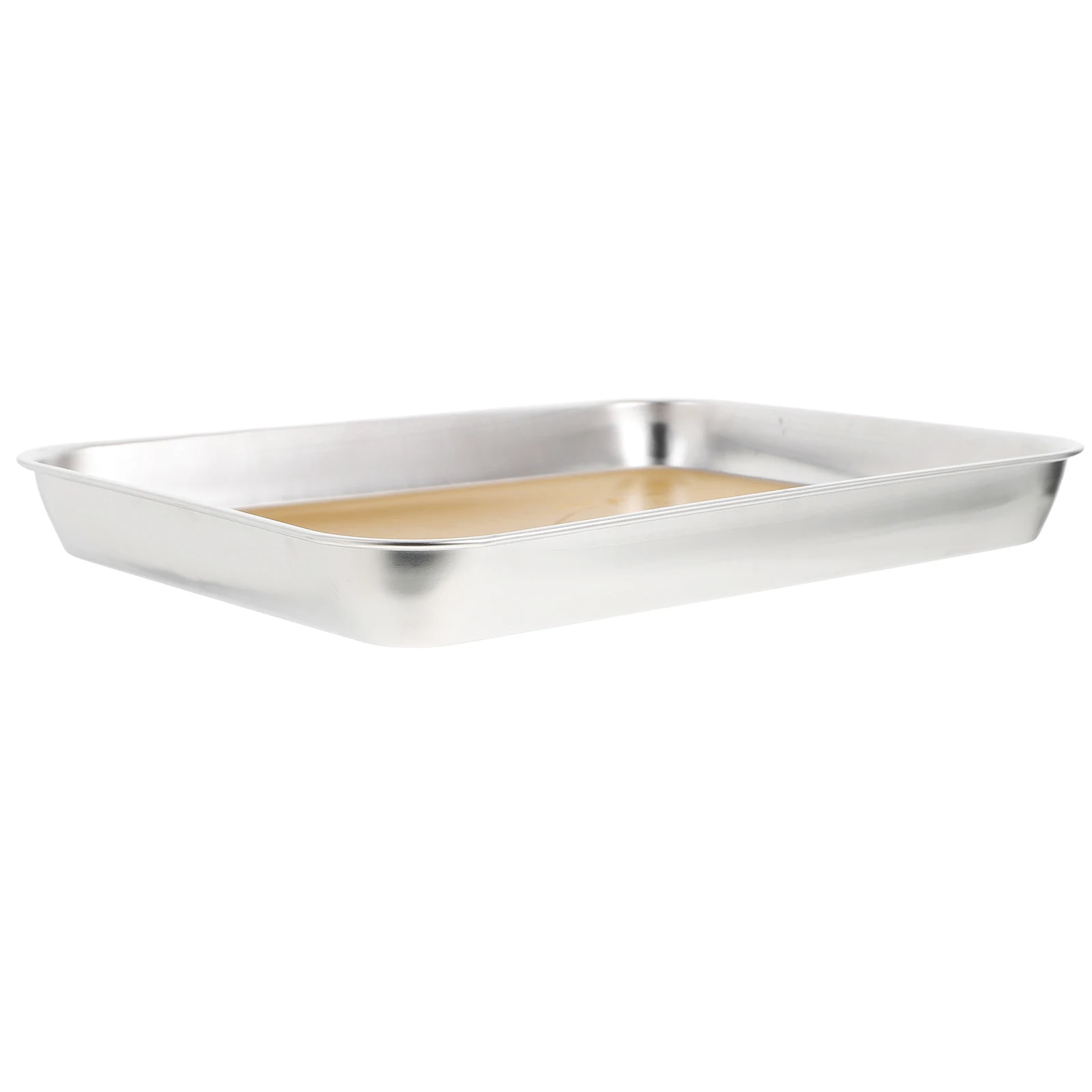 

Stainless Steel Anatomical Disk Dissection Tray with Wax Teaching Instrument Lab Dissecting Pan Plate