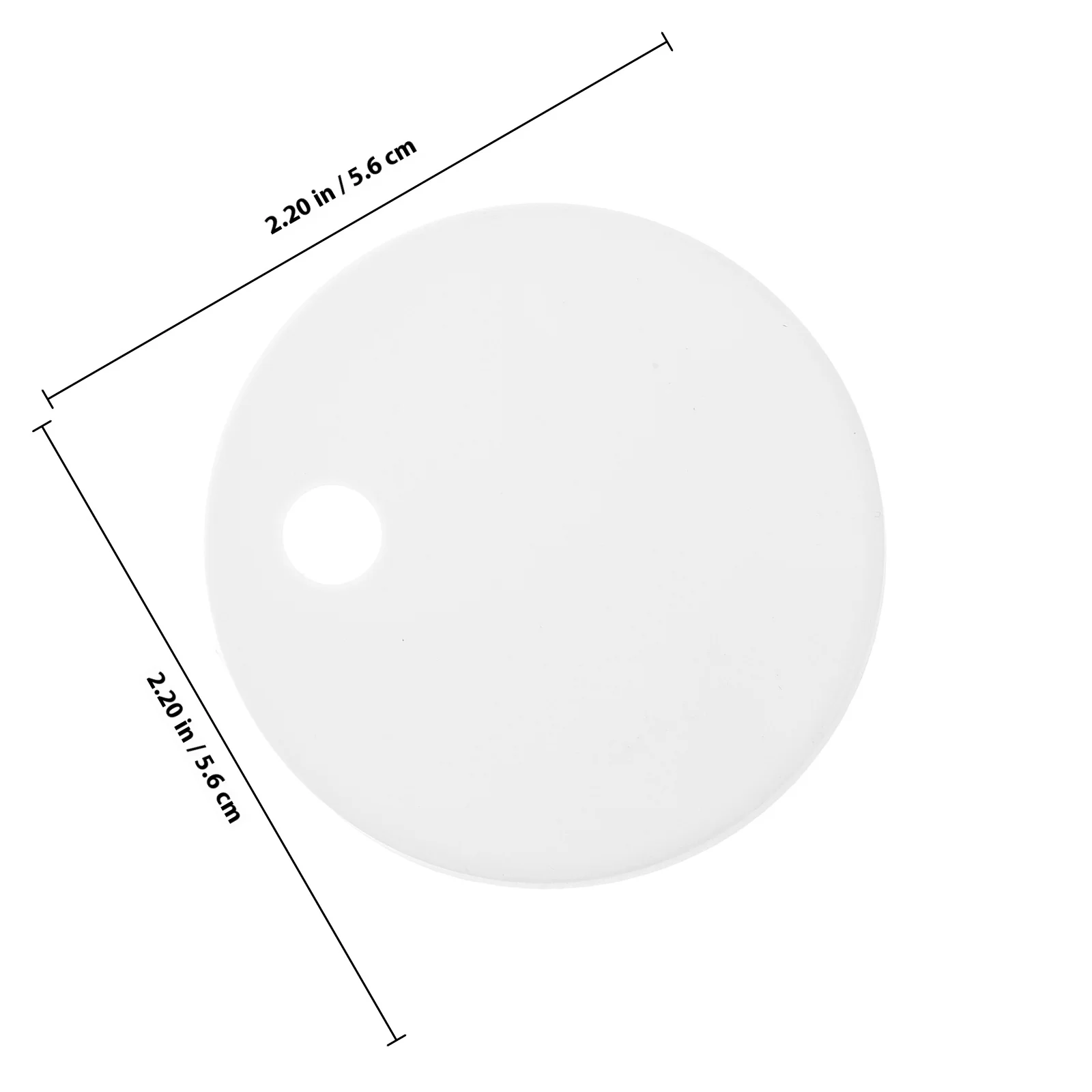 Tapas de perno de 55Mm, cubiertas redondas de plástico para tapa de asiento de inodoro, reemplazo de tornillo de fijación, cubiertas de perno decorativas duraderas para baño