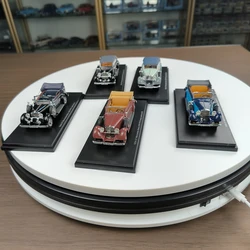 1:43 Resin Car Model 290 W18-Style Benz Nostalgia Vintage 1933 High-Simulation Mini Vehicle Collectible Display Toy Gift