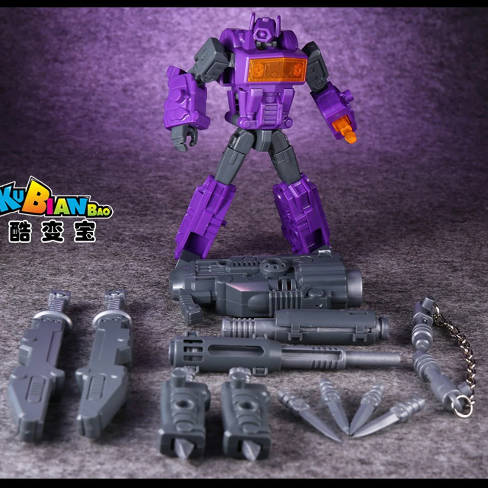 

IN STOCK KBB KBB6643 Assembly Transformation Toy G1 Pistol Galvatron Shockwave Grimlock Mini THF Figure Action Anime Movie Robot