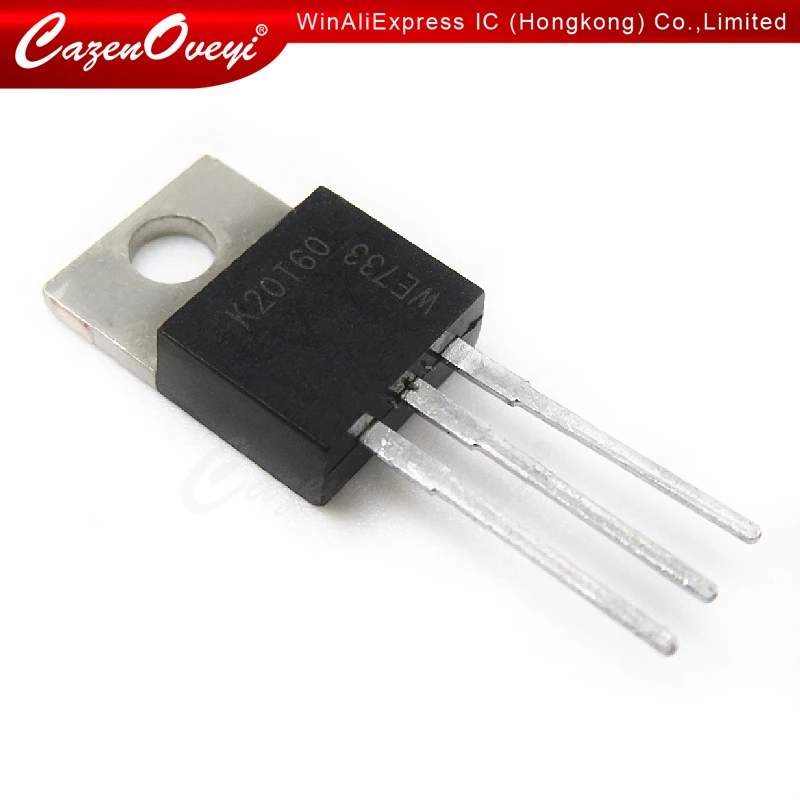 10pcs/lot IKP20N60T K20T60 TO-220 600V 20A new original In Stock