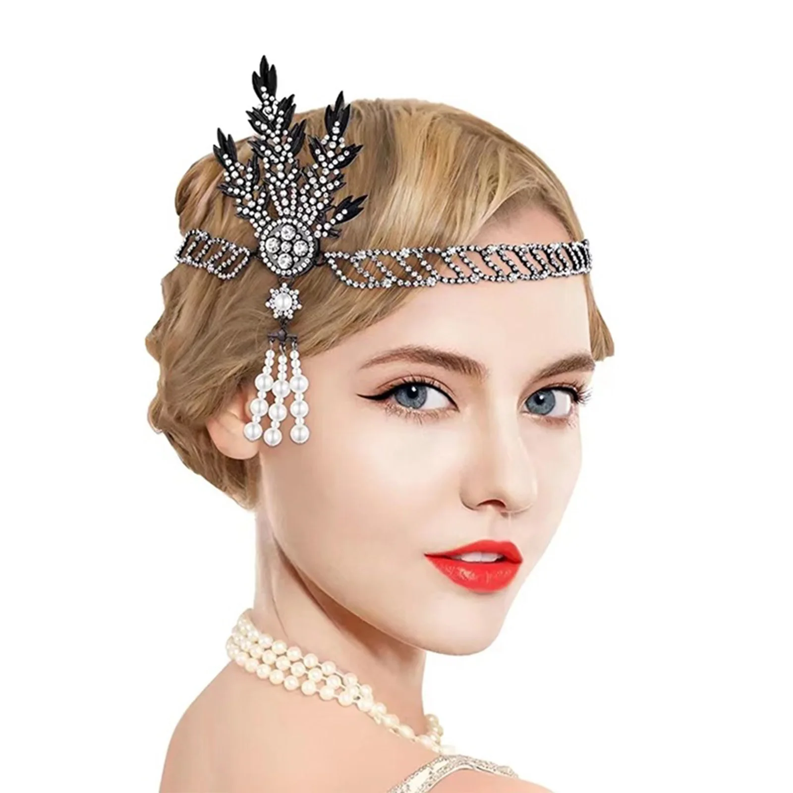 فستان نسائي 1920s فستان مطرز بتصميم عتيق مع حاشية شرابة فستان سهرة مثير للحفلات مع إكسسوار فستان ترتر أنيق #6