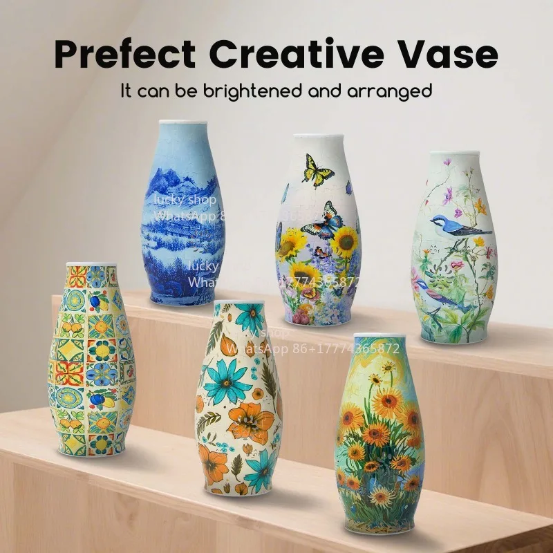 

7 Colors Are Available for Chinese Bottle Appreciation - Suitable for Art Lovers or Holiday Gifts