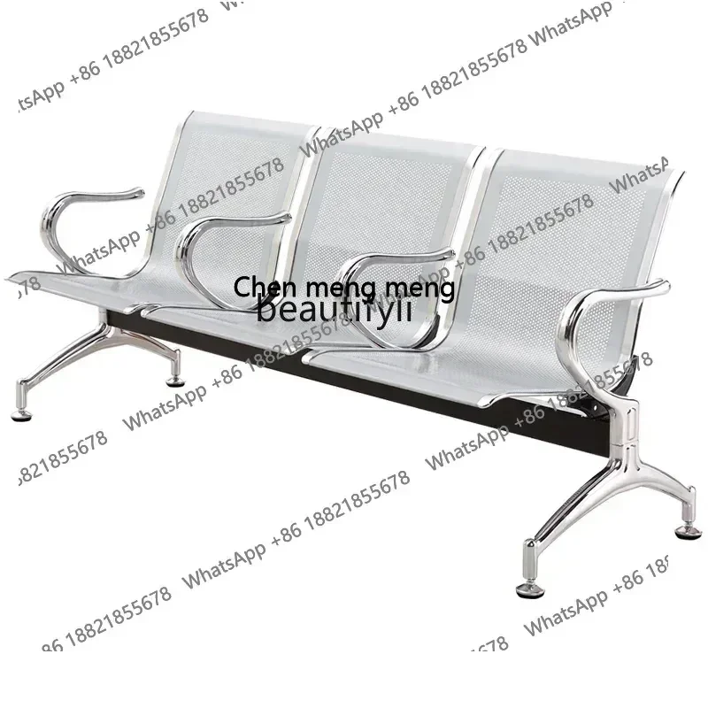 S7486 ss Cold Rolled Steel (CRS) Ladder Classroom Armrest Airport Chair Airport Lounge Chairs Station Waiting Chair Park Rest Ch