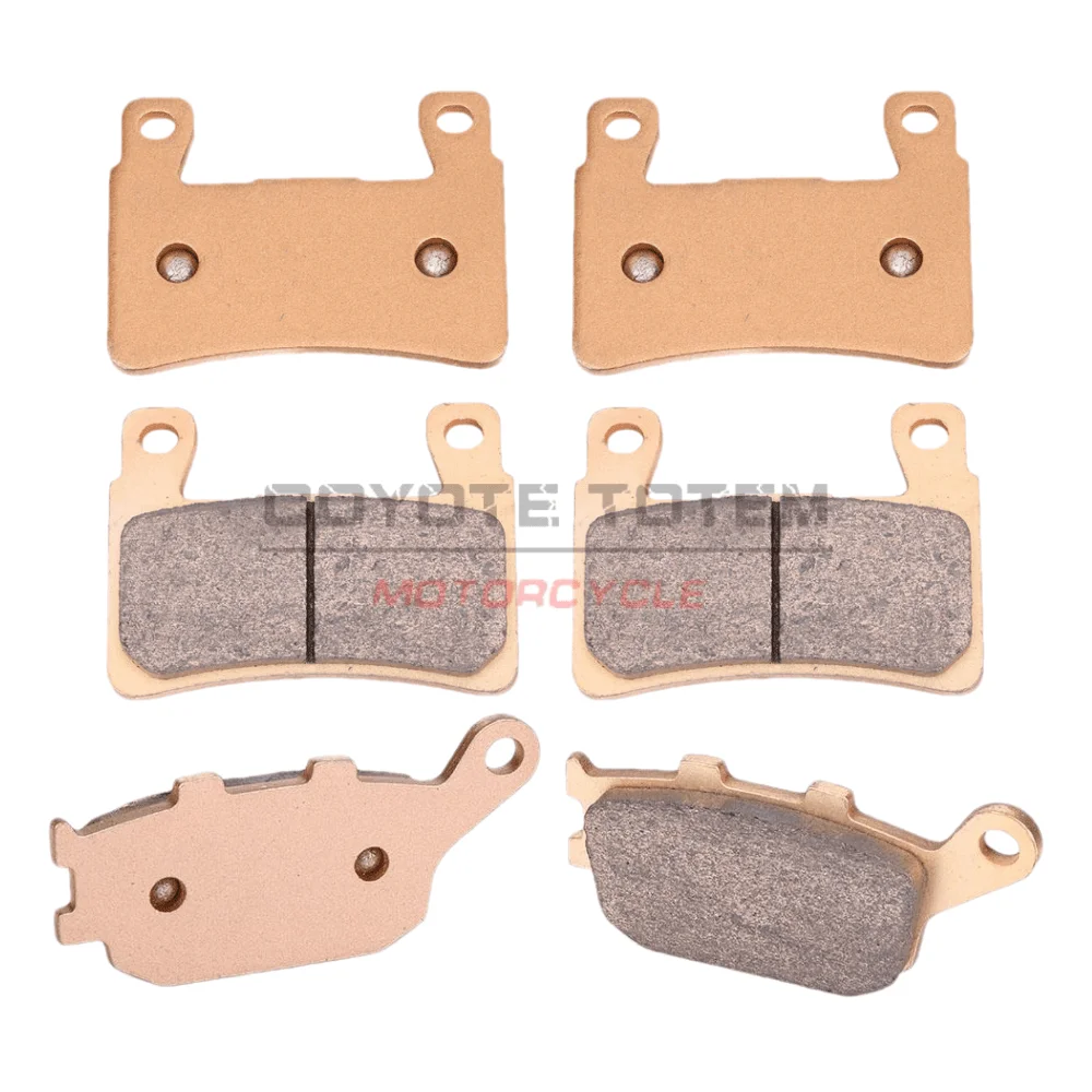 

Motorcycle Metal Sintered Front and Rear Brake Pads for Honda CB400 CBR600 F2 F3 F4I CBR 900 RTV 1000 VTR 1000 CB1100 EX CB1300
