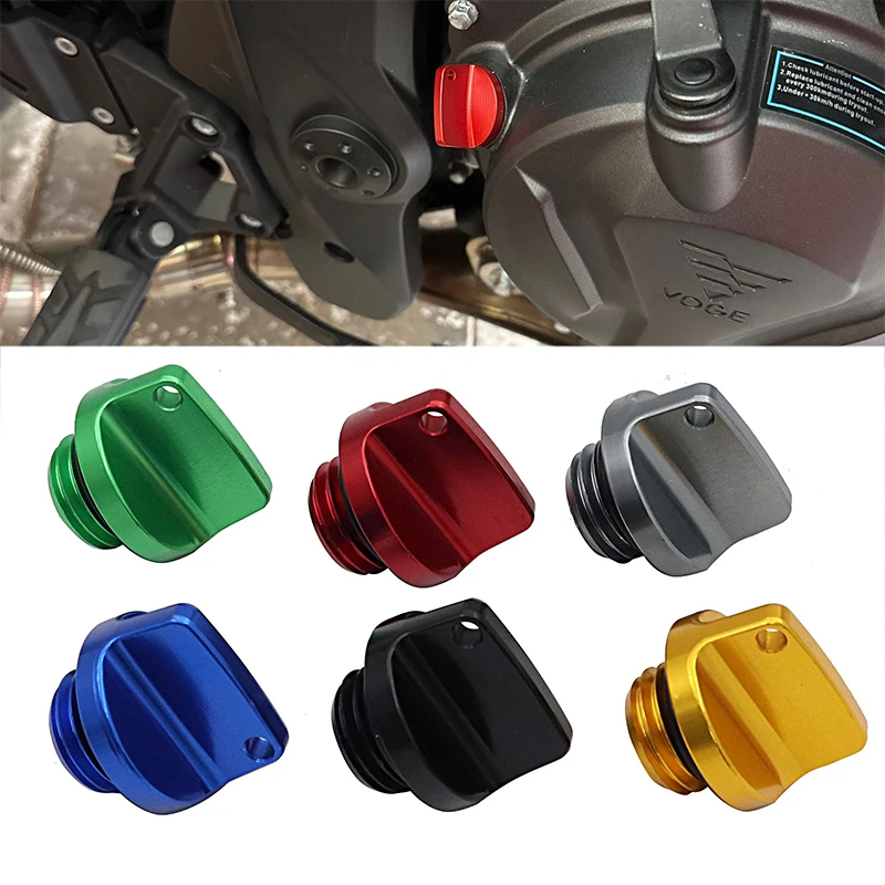 M20*2.5 Oil Filler Cap Plug For  YZ 65 80 85 125 250 YZ250F YZ450F YZ125X YZ250X T-MAX XSR900 MT-09 FZ-09