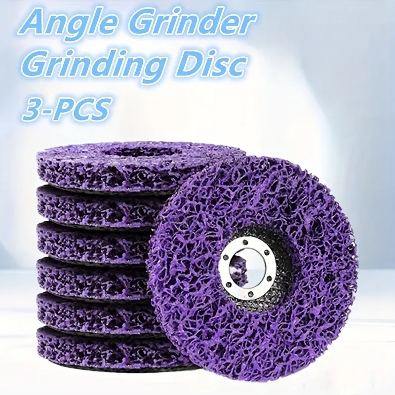 3PC 4 Flap Discs – Zirconia Grit for Rust, Paint & Weld Removal on Metal Surfaces
