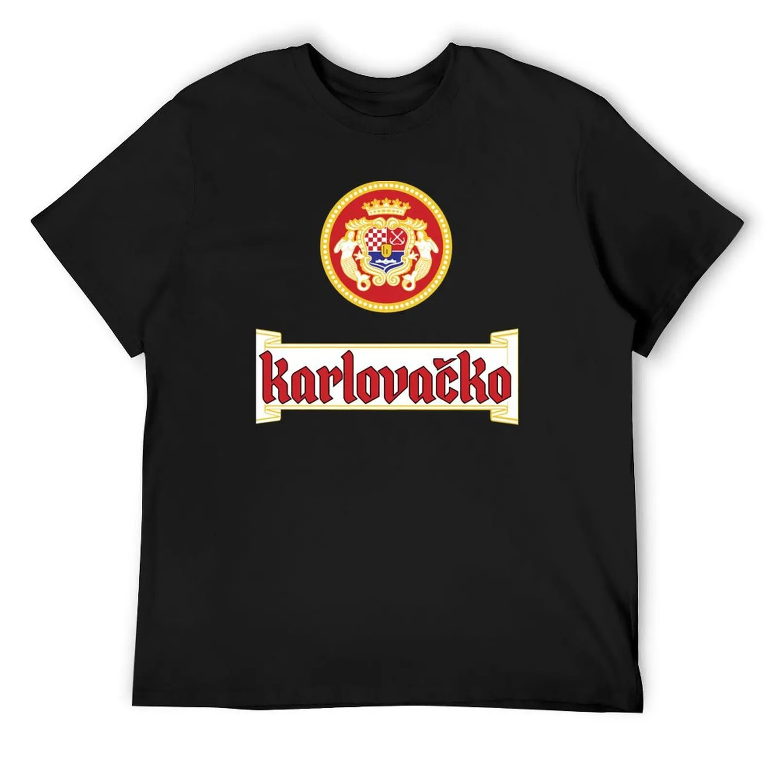 

Croatia - Karlovac - Karlovacko - World Beers T-Shirt rapper graphic tees football t shirt summer shirt Men's clothing