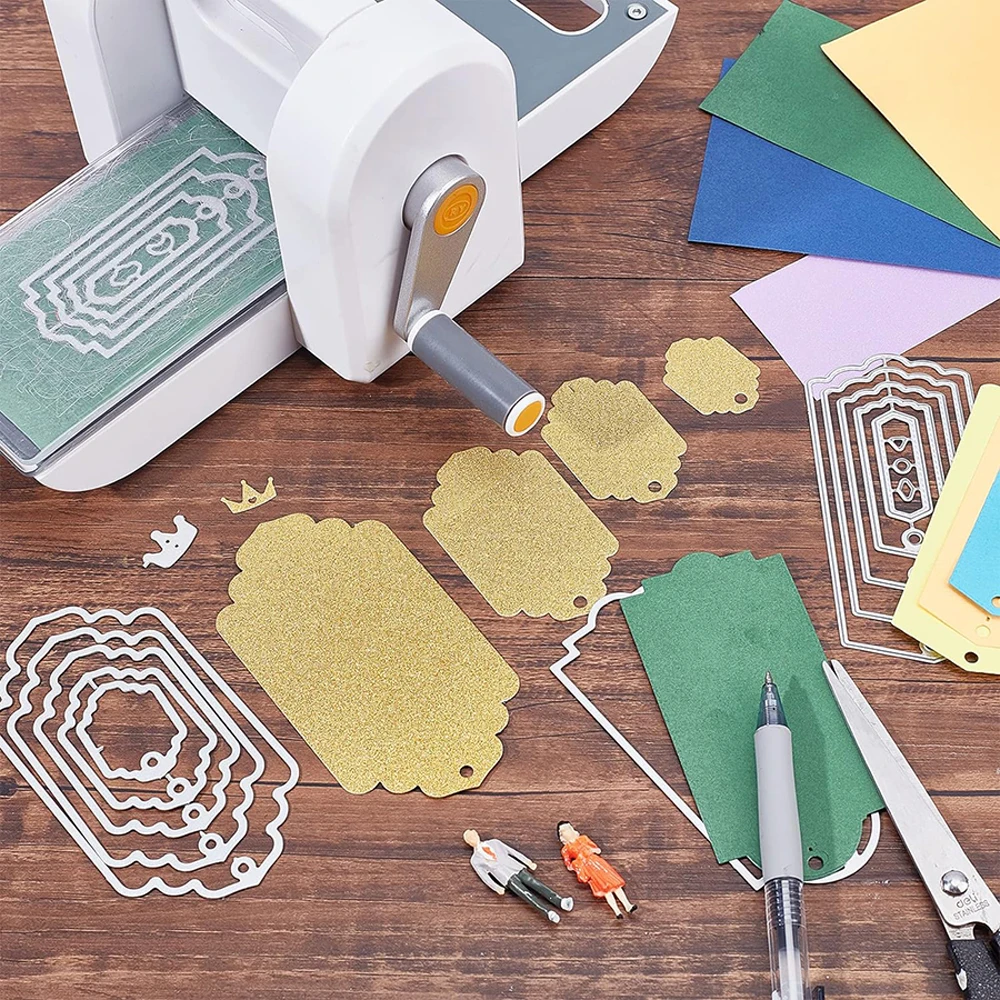 Metal Cutting Dies Tags Set diy Scrapbooking Photo Album Decorative Embossing PaperCard Die