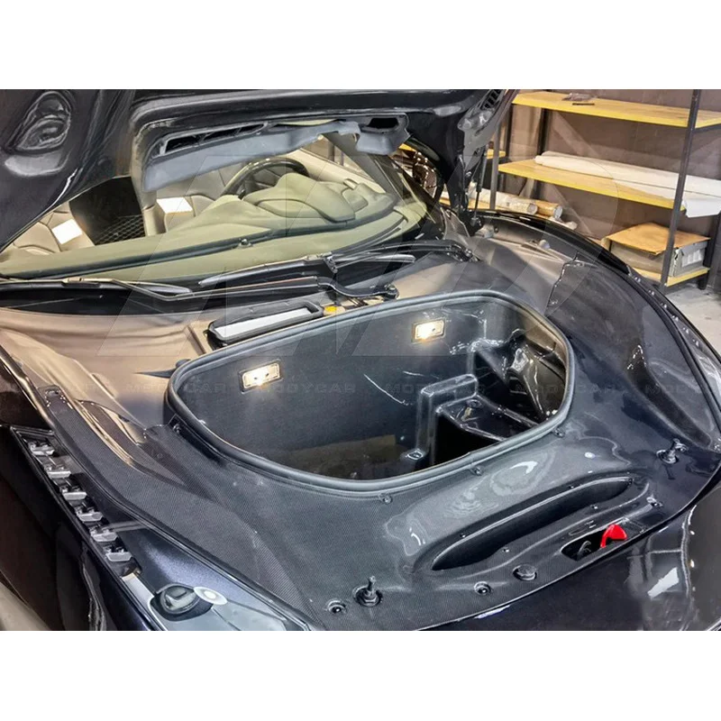 Pista Carbon Fiber Front Trunk Tub for 2015-2020 Ferrari 488 Gtb Spider