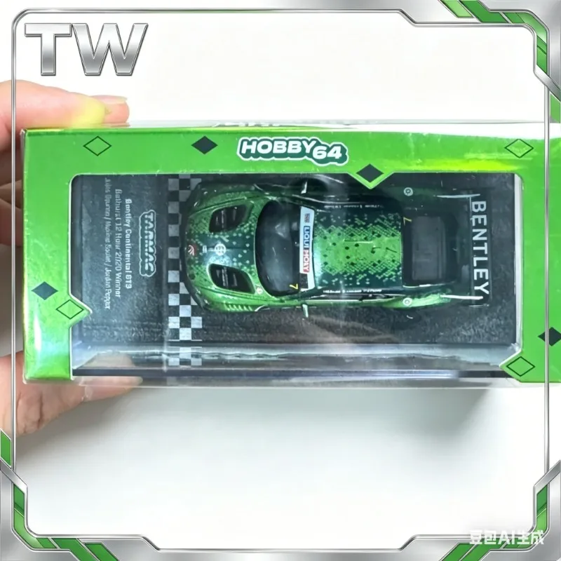 2026 HEC Exhibition Limited Edition TW 1:64 Bentley Continental GT3 2020 Bathurst AlloyCar Model, Adult Collection Item.
