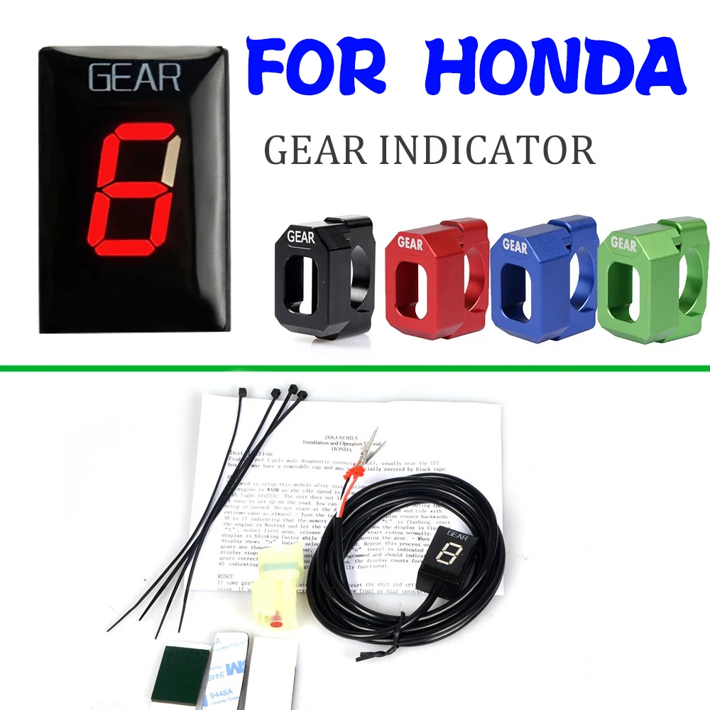 Motorcycle 6 Gear Indicator Speed Display Meter for Honda XL1000V XL 1000V Varadero 2003 2004 2005 - 2010 2011 2012 Accessories