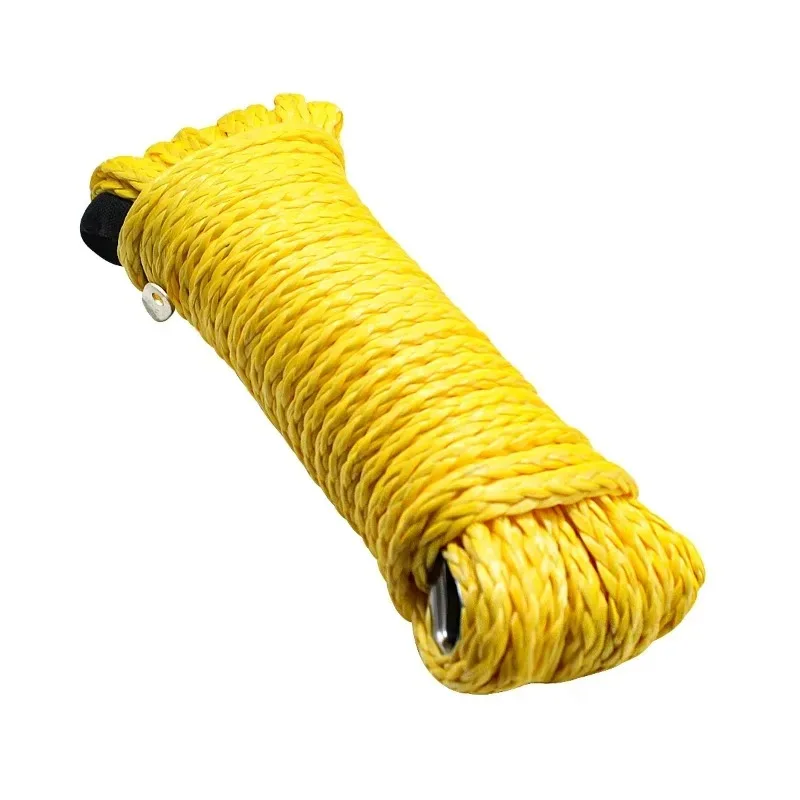 Corde sintetiche per verricello da traino con corda UHMWPE da 10 mm 12 mm per situazioni di emergenza