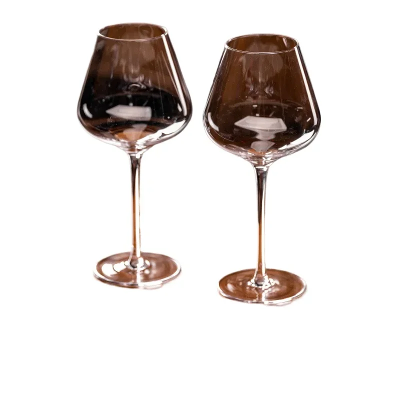 

Высококачественный хрустальный бордовый красный бокал для вина, графин, бокал для вина на высоких ножках