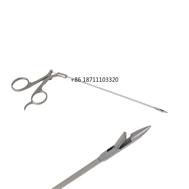 Laparoscopic hernia needleS Closure forceps hernia Suture Retriever surgical instrument