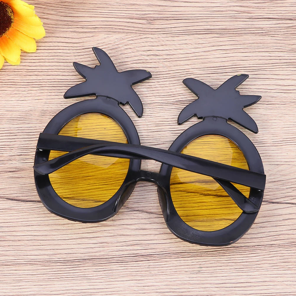 

6pcs In 1 Set Hawaiian Artificial Flower Headband Neck Loop Bracelet Pineapple Eyeglasses Tattoos Stickers Tropical Beach