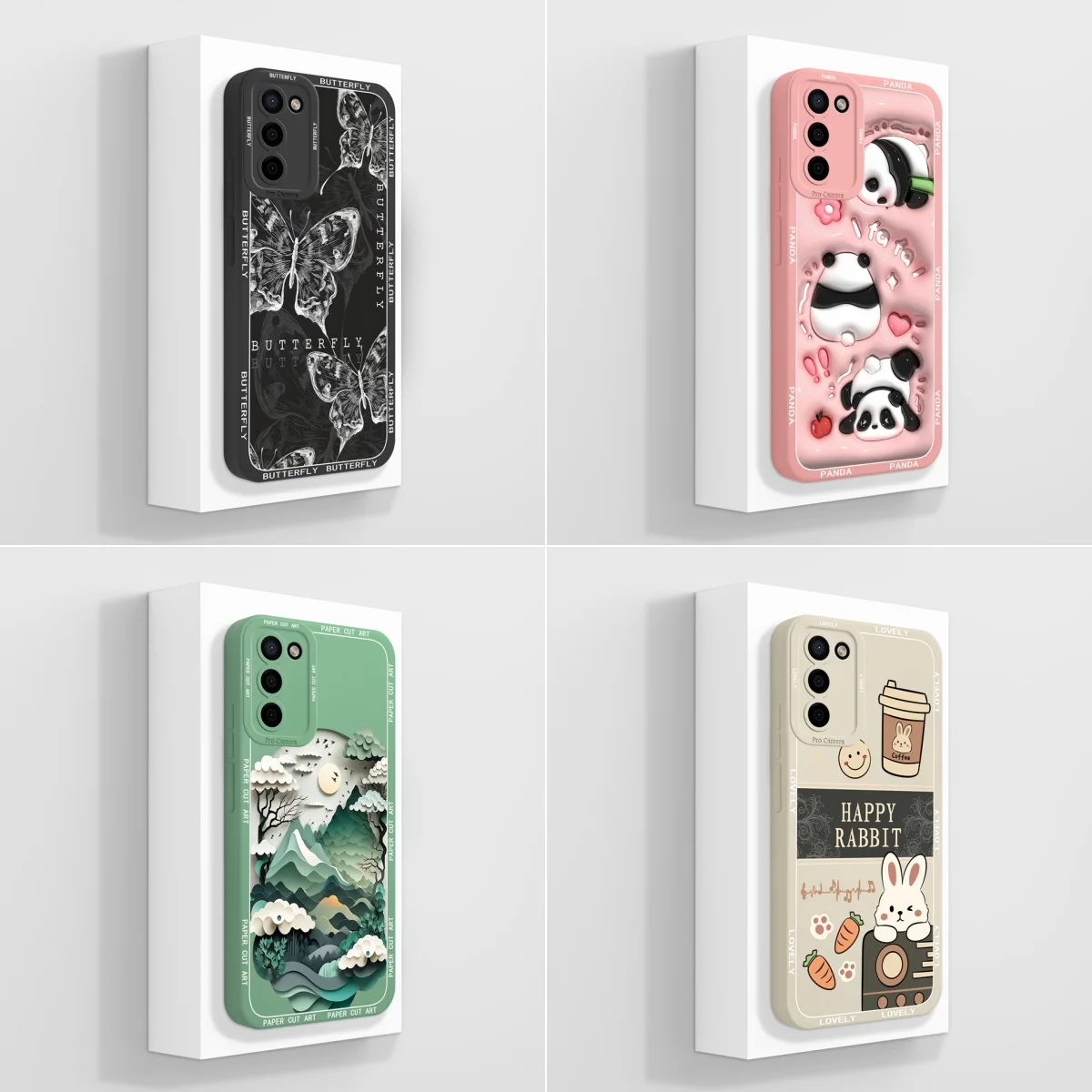 Case For OPPO A55 5G A54 A54s Landscape Painting Soft Durable Silicone Coque For OPPOA55 4G Phone Cover A 55 Funda OPPOA54s Capa