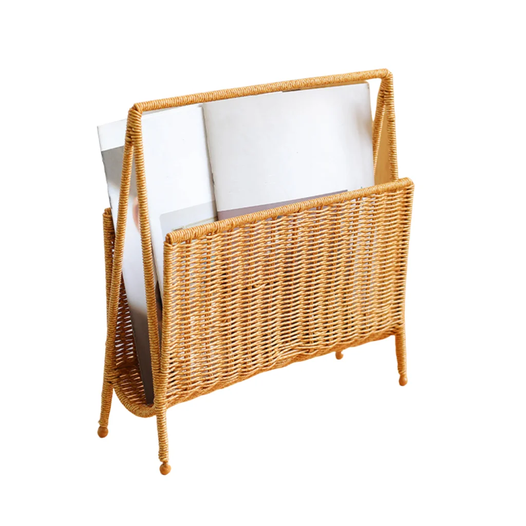 Stylish Magazine Rack Display Stand Compact Books Storage Solution Living Room And Bedroom Offices Magazines Etc Hotels