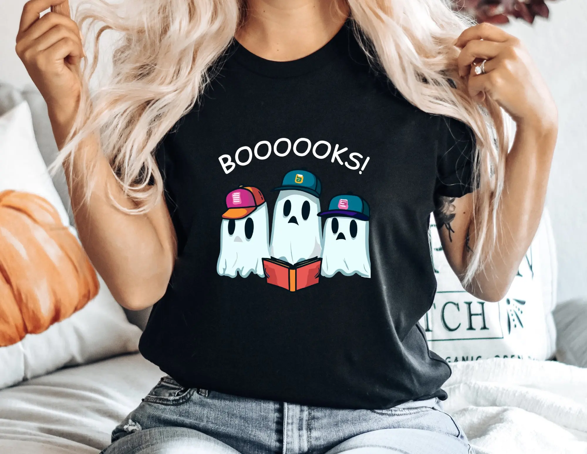 Halloween Teacher T Shirt Read More Books Teams Party