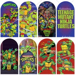 Teenages Mutant Ninja Achtergrond Boog Dubbelzijdig Kind Verjaardagsfeestje Decoratie Baby Douche Foto Fotografie Achtergrond