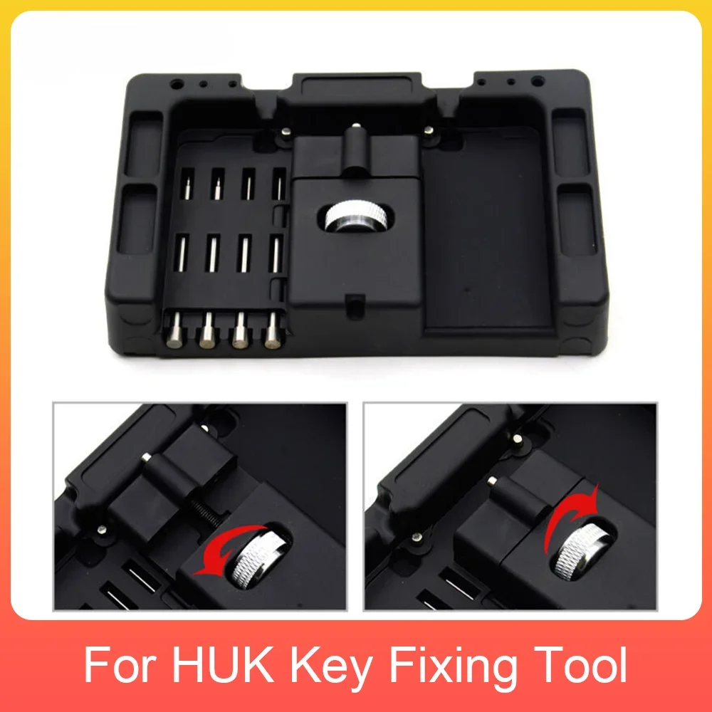 For Original HUK Car Key Fixing Tool Vice Of Flip key Pin Remover Split Disassembly Pin Tool for Locksmith Tool With Four Pins