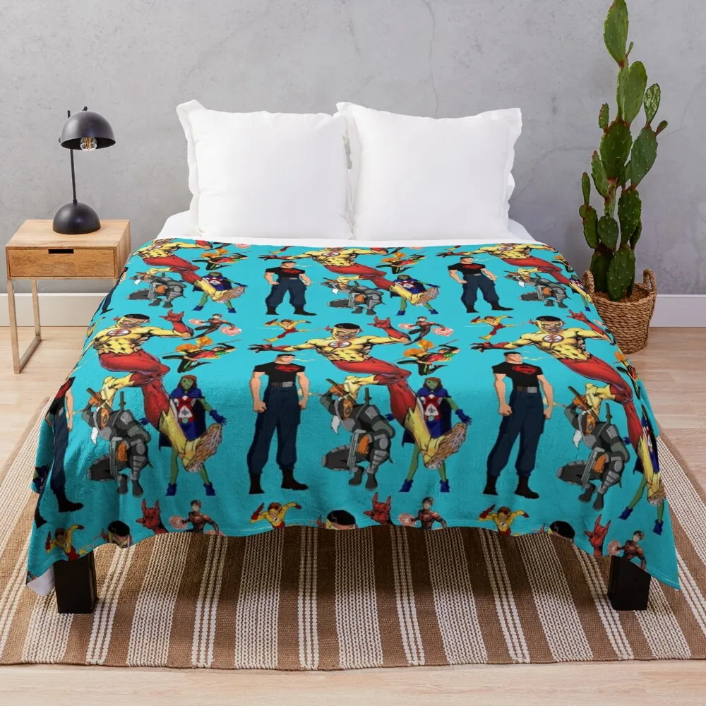 

Young JusticeYoung JusticeYoung JusticeYoung Justice Throw Blanket Decoratives Blankets