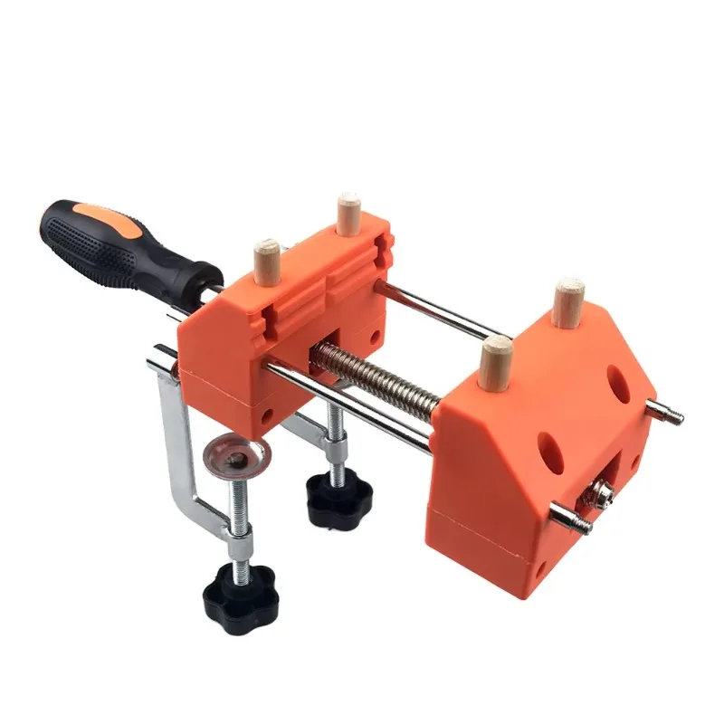 

Small Multifunctional Household Vise Free Corner Table Universal Flat Tooth Vise Workbench Clamp Iron