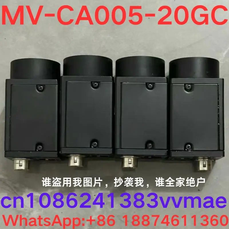 Second-hand test OK, Industrial Camera MV-CA005-20GC  Contact me, I can offer you a discount