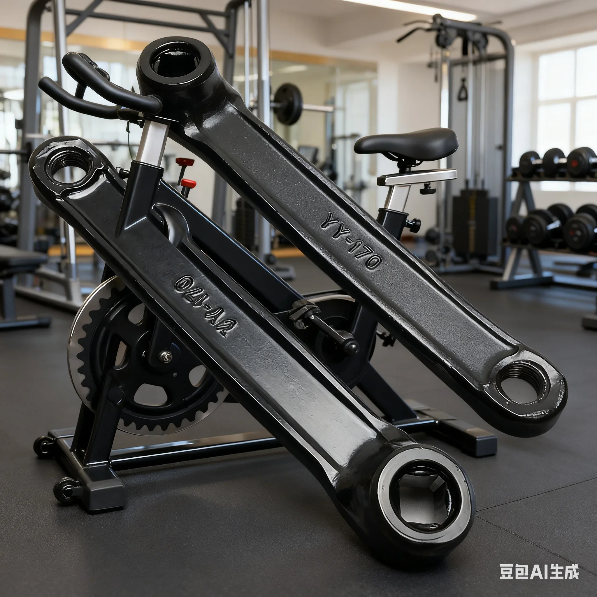 

Шатун для велотренажера 170 мм, железное ромбическое отверстие, левая/правая кривошипная ручка для ручки педали с резьбой M14, сменные аксессуары