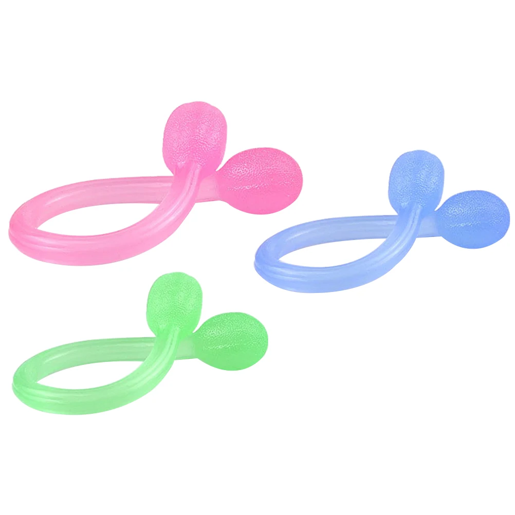

3pcs Yoga Fitness Bands Resistance Exercise Bands For Women Men Lightweight Portable Strength Training Pull Rope Green