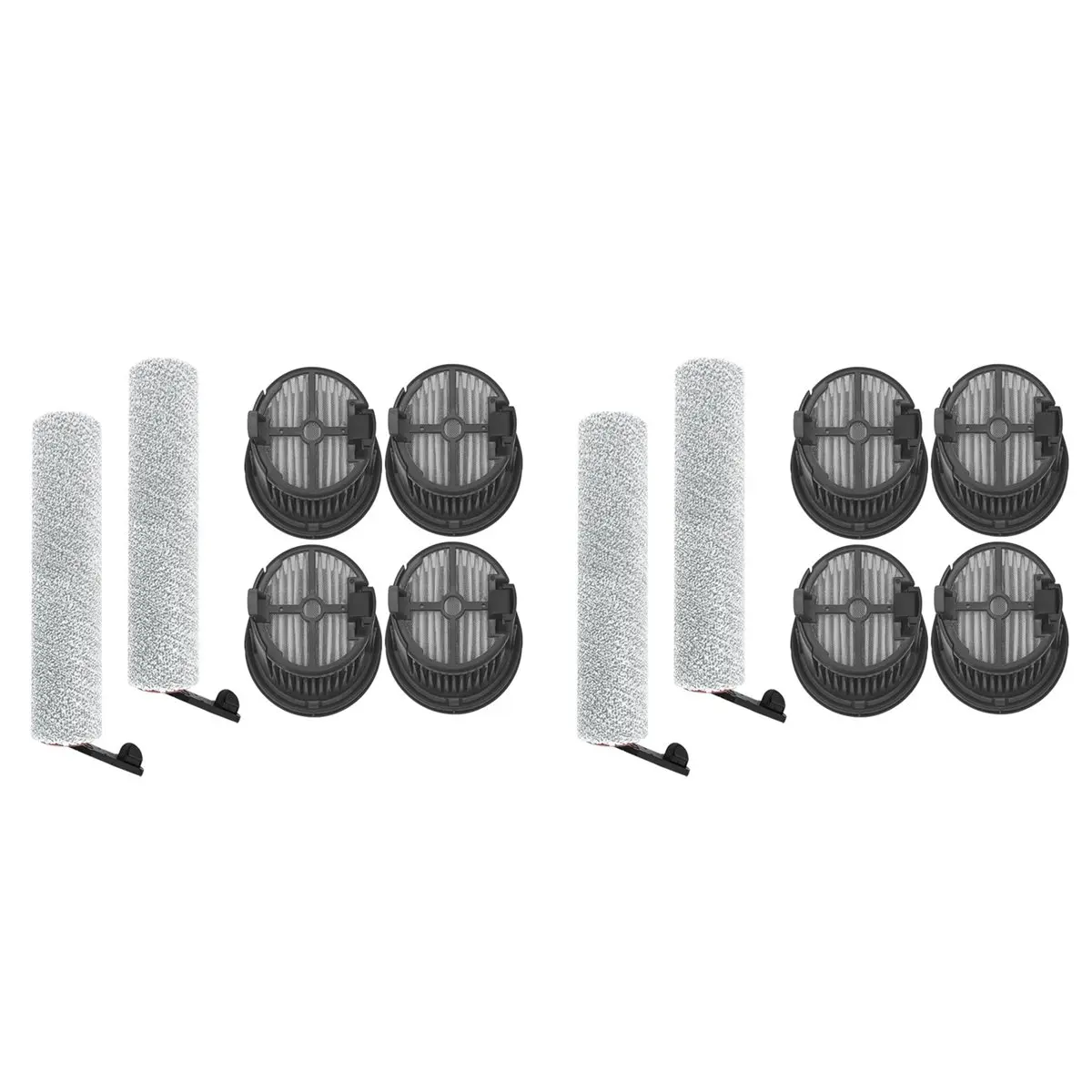 

2 комплекта для пылесоса Ultra/H30 Ultra, роликовая мягкая щетка, аксессуары для фильтра Hepa, запасные части