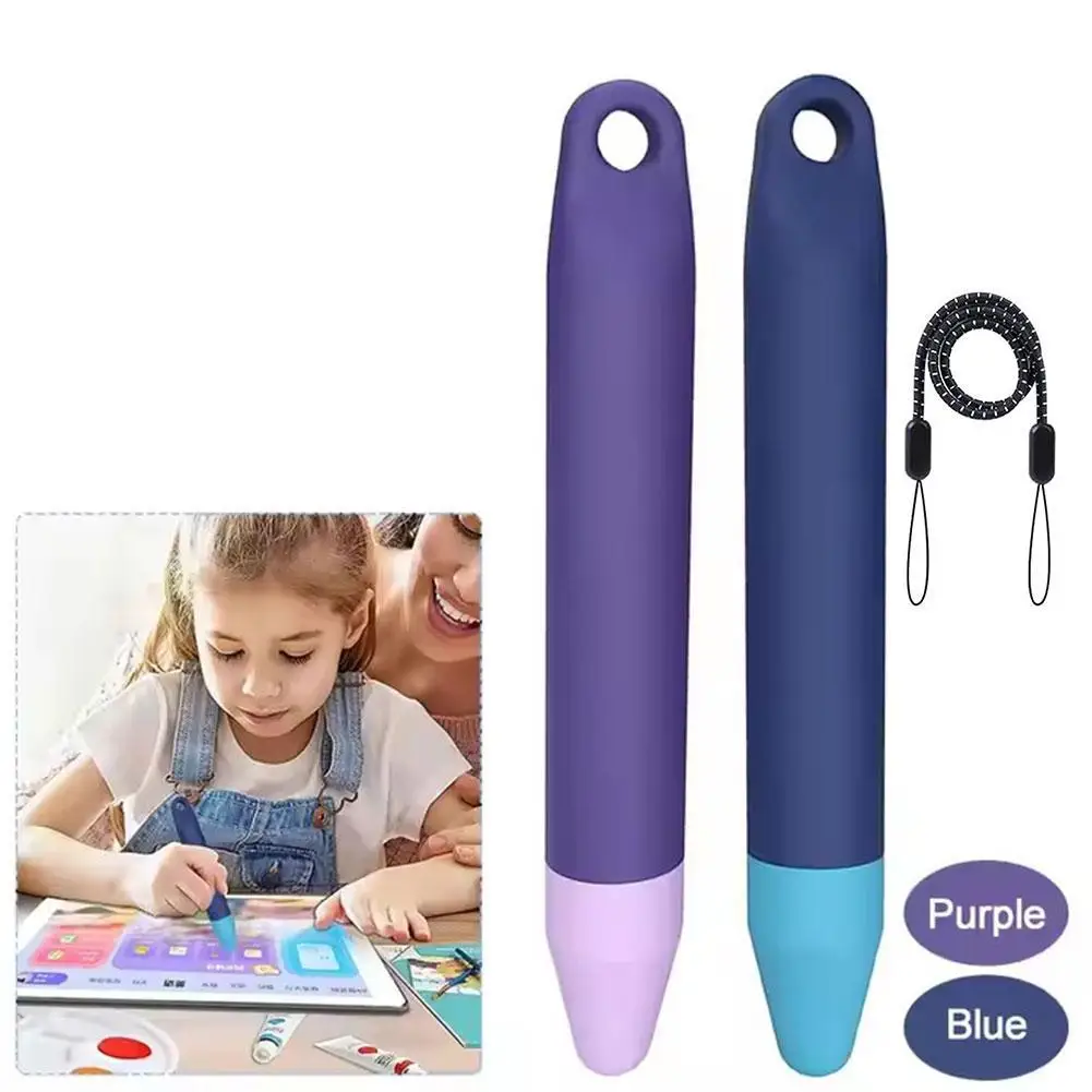 Kids Stylus Pens Anti-Rolling Tablet Stylus Pen Easy Grip Universal Touch Screen Capacitive Stylus for iPad for Amazon Fire Kids