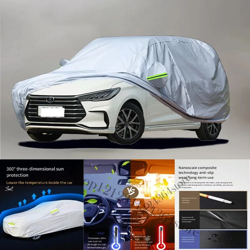 

For BYD-Song-max-Auto Anti snow Anti dust Anti-uv Anti peeling paint And Anti Rainwater 210t car cover Car cover protection