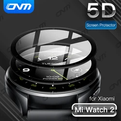 Folia ochronna 5D do Xiaomi Mi Watch 2 Folia ochronna zapobiegająca zarysowaniom do Mi Watch 2 Osłona ekranu zegarka (nie szkło)