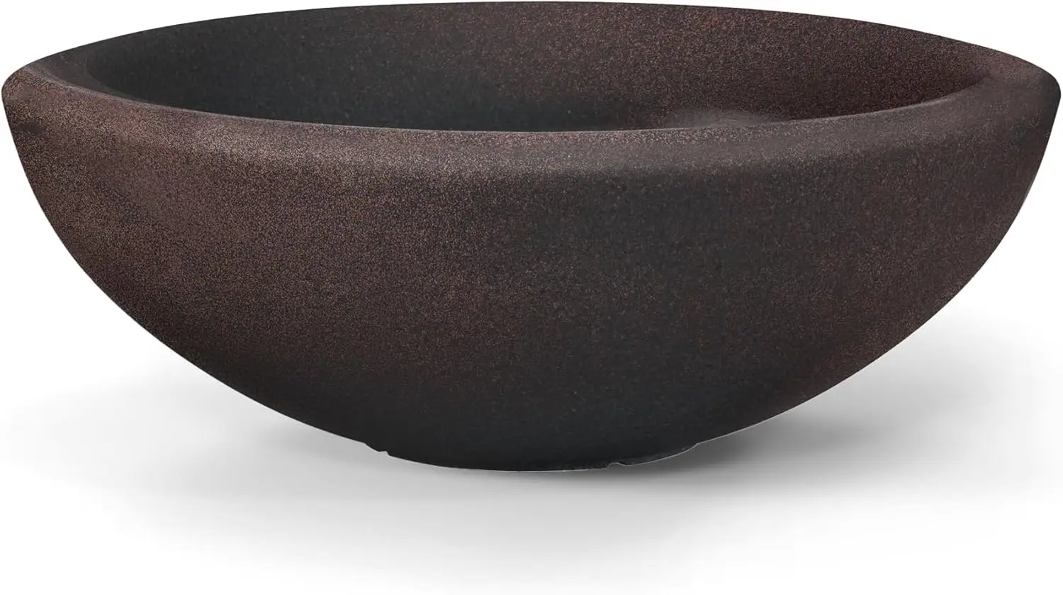 

21" Santorini Bowl Planter - Lightweight, Weatherproof Polyresin for Indoor/Outdoor Use