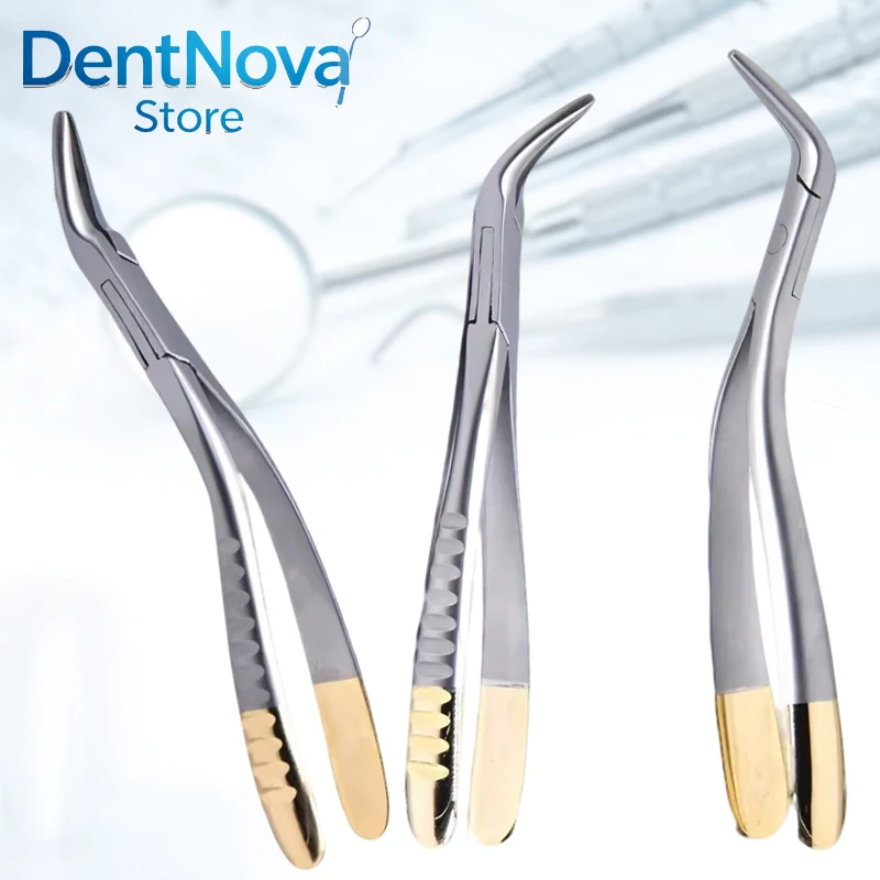 Dental Root Fragment Tooth Extraction Forcep Minimally Invasive Dental Instrument Tooth Pliers Maxillary Mandibular Teeth