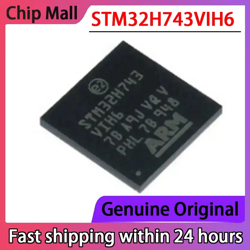 

1PCS Original STM32H743VIH6 STM32H743 TFBGA-100 32-bit Microcontroller MCU