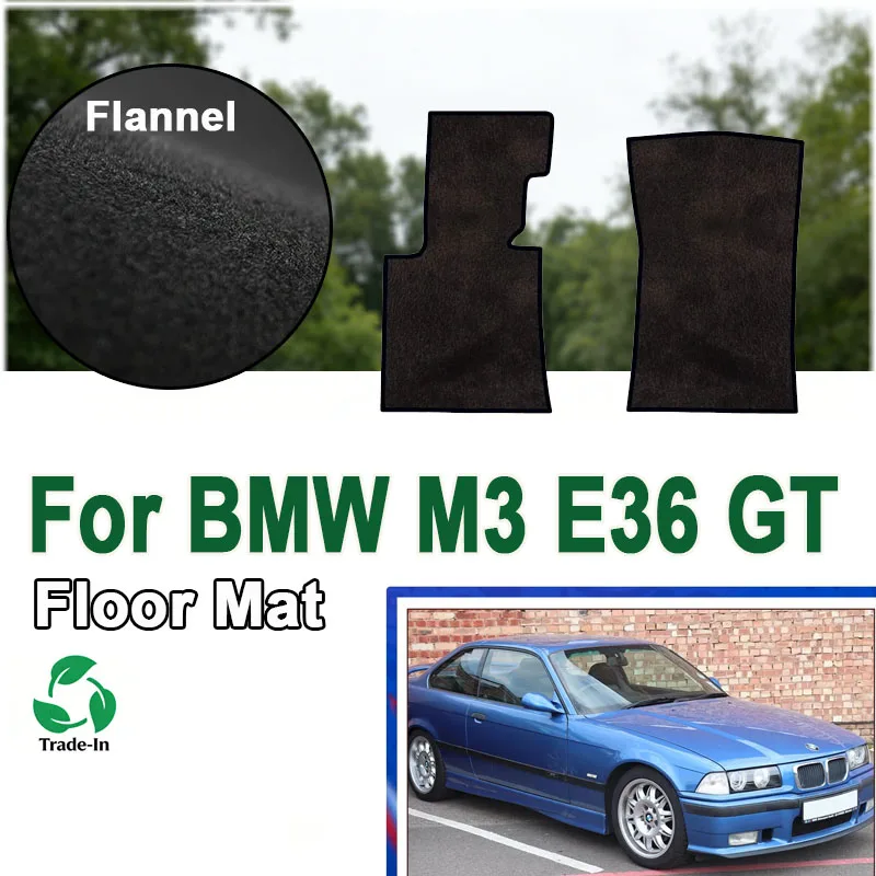 

Фланелевые коврики для BMW M3 E36 GT 1993~1999 1994 1995 1996, покрытие для пола автомобиля, ковровые покрытия, накладки на панели, коврики для ног, аксессуары для интерьера авто