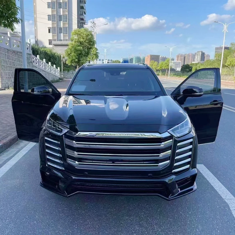 Hot Selling Sport Style Front Bumper Conversion Kit Exterior Replacement Tuning 4x4 Pickup Off-Road for Hilux & Highlander 2022 2