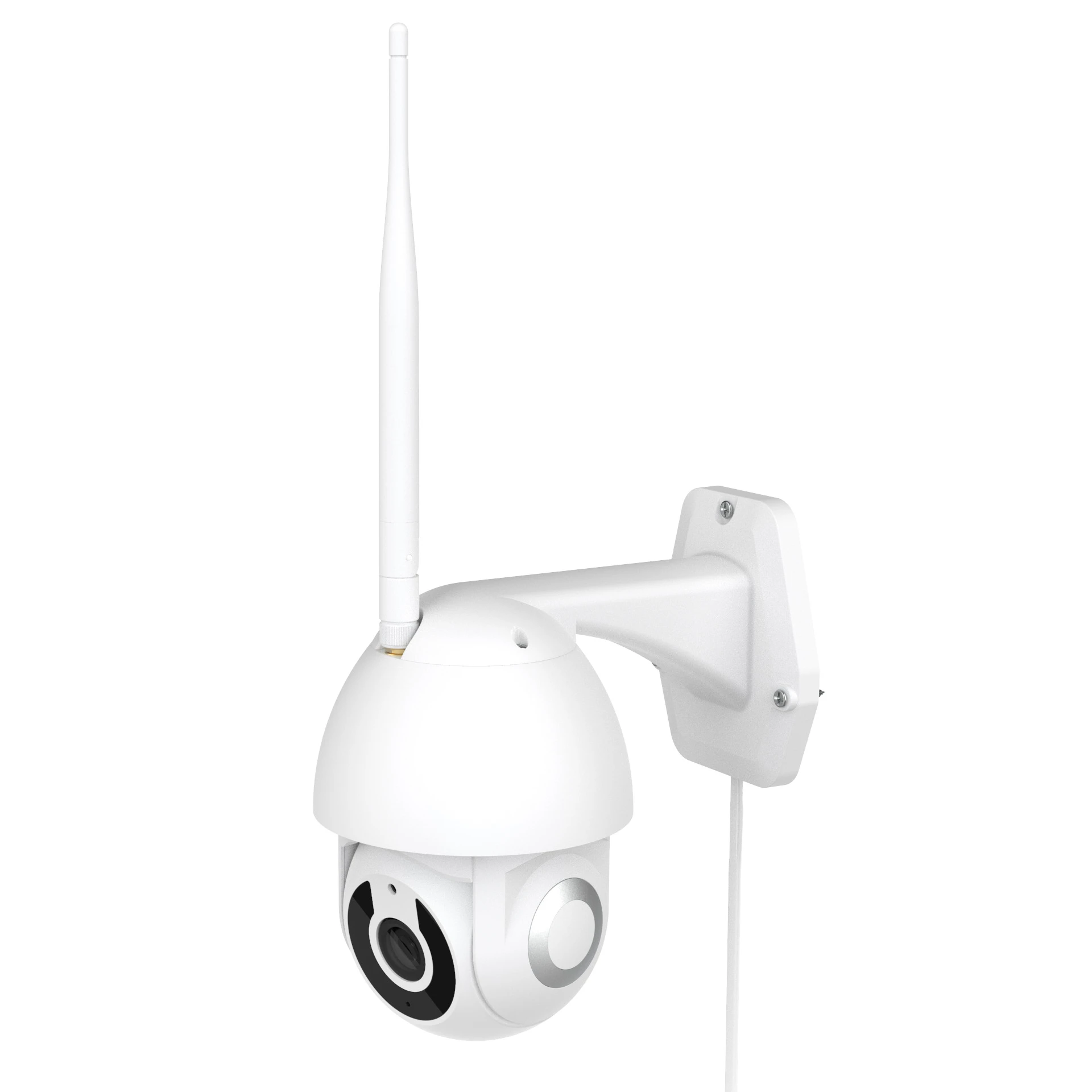 

Сеть ночного видения 5V2A 1080P 2MP Открытый IP66 Водонепроницаемая PTZ Wi-Fi Беспроводная камера безопасности
