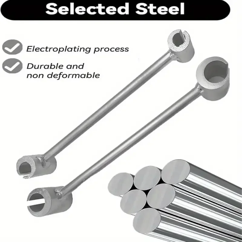 

Hinges Gap Adjusting Wrench Double-Headed Door Hinge Adjustment Tool Spanner Labor-Saving Door Hinges Gaps Repair Tools