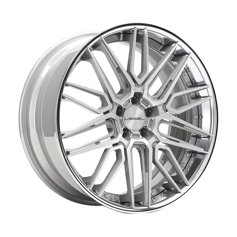 

LSGZL Custom 18 20 22 24 26 Inch 5x114.3 5X120 6X139.7 Car Magnesium Wheels Rim for Mercedes corvette Land Rover Rolls-Royce